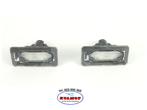 Lampka LED  oświetlenie tablicy rejestracyjnej TOYOTA Corolla 2014-2020 komplet 2 sztuki LTR027 8127002250